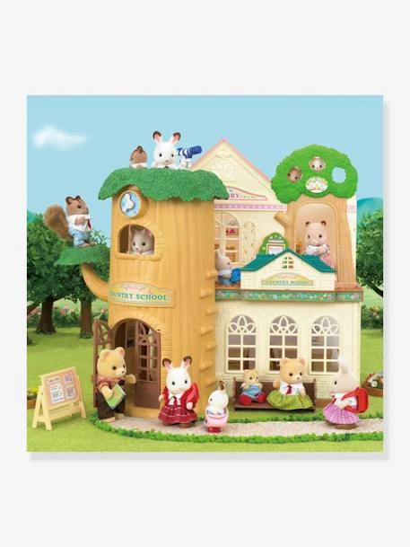 L'école De La Forêt SYLVANIAN FAMILIES Marron Clair Uni Avec Decor - Sylvanian 4 L'école De La Forêt SYLVANIAN FAMILIES Marron Clair Uni Avec Decor - Sylvanian – Image 4