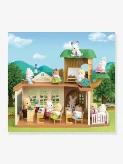 L'école De La Forêt SYLVANIAN FAMILIES Marron Clair Uni Avec Decor - Sylvanian 10 L'école De La Forêt SYLVANIAN FAMILIES Marron Clair Uni Avec Decor - Sylvanian -Magasin De Jouets lecole de la foret sylvanian families 4