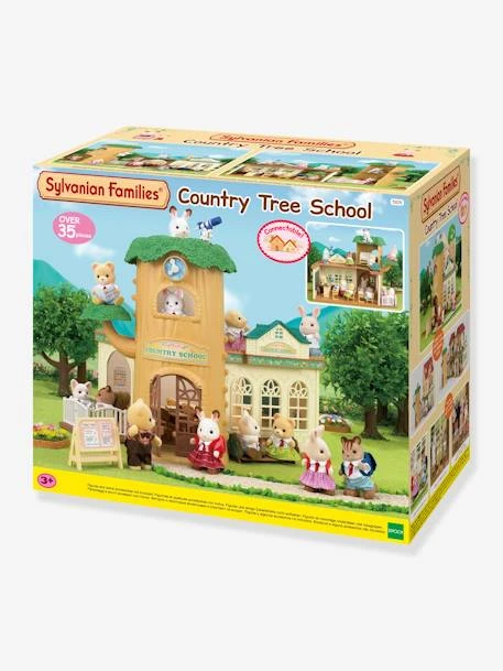 L'école De La Forêt SYLVANIAN FAMILIES Marron Clair Uni Avec Decor - Sylvanian 1 L'école De La Forêt SYLVANIAN FAMILIES Marron Clair Uni Avec Decor - Sylvanian