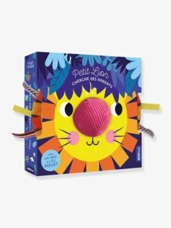 Les Petites Têtes Sonores - Petit Lion Cherche Ses Parents - AUZOU Blanc - Auzou