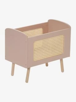Lit Poupon En Bois FSC® Et Cannage POÉSIE Multicolore - Vertbaudet -Magasin De Jouets lit poupon en bois fsc et cannage poesie 4