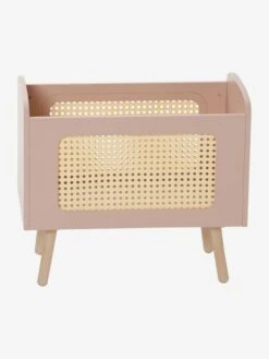 Lit Poupon En Bois FSC® Et Cannage POÉSIE Multicolore - Vertbaudet -Magasin De Jouets lit poupon en bois fsc et cannage poesie 5