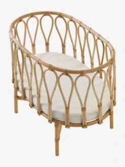 Lit Poupon En Rotin Beige - Vertbaudet -Magasin De Jouets lit poupon en rotin 4