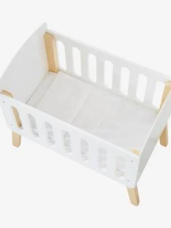 Lit Poupon Sur Pieds En Bois FSC® Blanc - Vertbaudet 7 Lit Poupon Sur Pieds En Bois FSC® Blanc - Vertbaudet -Magasin De Jouets lit poupon sur pieds en bois fsc 2
