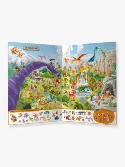 Livre D'activités Cherche Et Trouve Du Loup - A Travers Le Temps - AUZOU Blanc - Auzou -Magasin De Jouets livre dactivites cherche et trouve du loup a travers le temps auzou 3