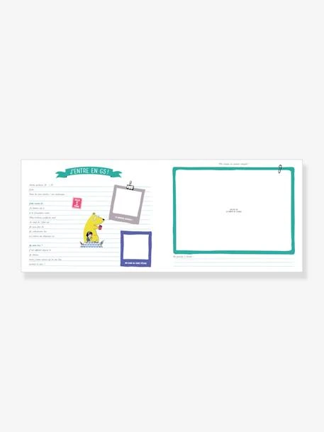 Livre De Naissance - Mes Photos De Classe ALBIN MICHEL Bleu - Hachette 2 Livre De Naissance - Mes Photos De Classe ALBIN MICHEL Bleu - Hachette – Image 2