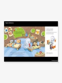 Livre - Mon Premier Jour D'école - GAUTIER LANGUEREAU Blanc - Hachette -Magasin De Jouets livre mon premier jour decole gautier languereau 5