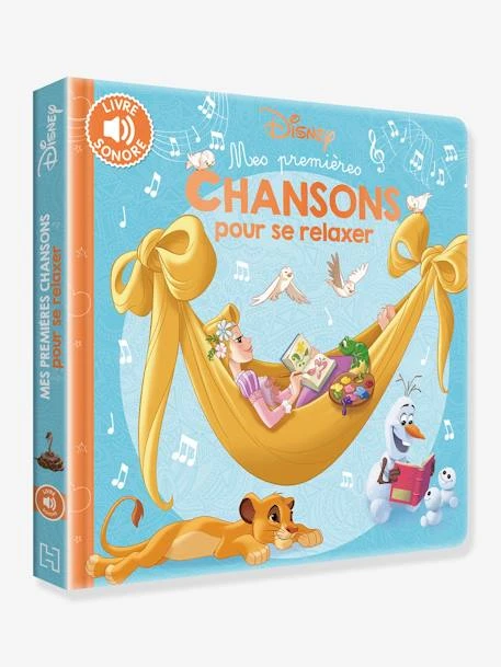 Livre Sonore Mes Premières Chansons Disney® Pour Se Relaxer HACHETTE JEUNESSE Bleu - Disney 1 Livre Sonore Mes Premières Chansons Disney® Pour Se Relaxer HACHETTE JEUNESSE Bleu - Disney