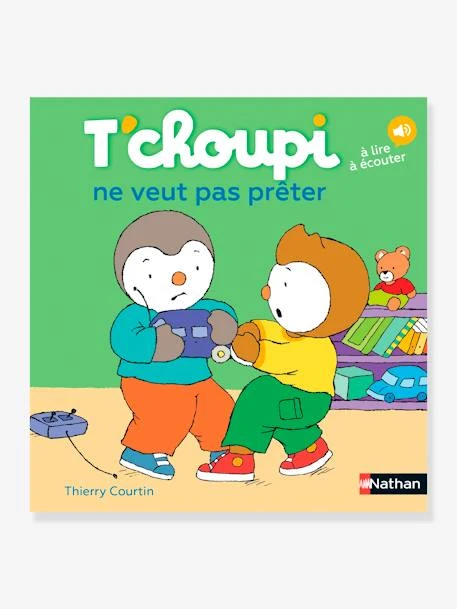 Livre T'choupi Ne Veut Pas Prêter NATHAN Multico - Nathan 1 Livre T'choupi Ne Veut Pas Prêter NATHAN Multico - Nathan