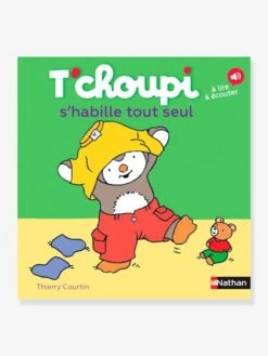 Livre T'choupi S'habille Tout Seul NATHAN Multico - Nathan