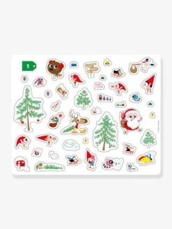Ma Pochette De 200 Autocollants De Noël - AUZOU Blanc - Auzou -Magasin De Jouets ma pochette de 200 autocollants de noel auzou 2