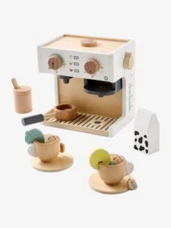 Machine à Café Et à Thé En Bois FSC® Multicolore - Vertbaudet -Magasin De Jouets machine a cafe et a the en bois fsc 5