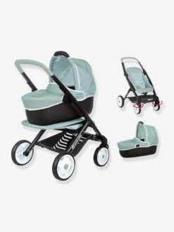 Maxi Cosi Poussette Landau 3 En 1 - SMOBY Vert - Smoby -Magasin De Jouets maxi cosi poussette landau 3 en 1 smoby 4