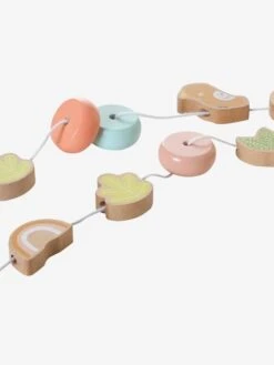 Mes Premières Perles à Enfiler En Bois FSC® Multicolore - Vertbaudet -Magasin De Jouets mes premieres perles a enfiler en bois fsc 4