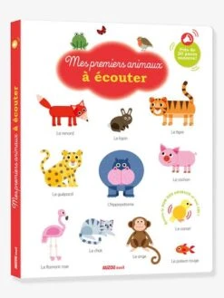 Mes Premiers Animaux à écouter - AUZOU Blanc - Auzou