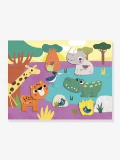 Mes Premiers Collages - DJECO Vert - Djeco -Magasin De Jouets mes premiers collages djeco 2