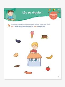 Mon Année De Grande Section Avec Sami Et Julie 5-6 Ans - HACHETTE ÉDUCATION Blanc - Hachette -Magasin De Jouets mon annee de grande section avec sami et julie 5 6 ans hachette education 5