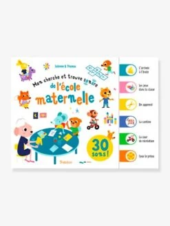 Mon Cherche Et Trouve Sonore De L'école Maternelle - TOURBILLON Blanc - Hachette