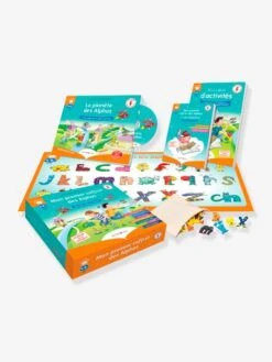 Mon Premier Coffret Des Alphas - RÉCRÉALIRE Bleu Et Orange - Recrealire -Magasin De Jouets mon premier coffret des alphas recrealire 2