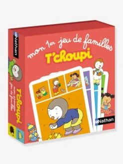 Mon Premier Jeu De Familles T'choupi NATHAN Rouge - Nathan 7 Mon Premier Jeu De Familles T'choupi NATHAN Rouge - Nathan -Magasin De Jouets mon premier jeu de familles tchoupi nathan 2