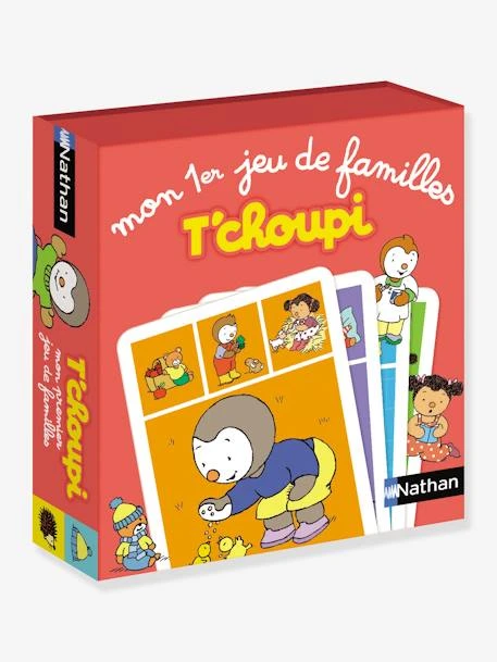 Mon Premier Jeu De Familles T'choupi NATHAN Rouge - Nathan 3 Mon Premier Jeu De Familles T'choupi NATHAN Rouge - Nathan – Image 3