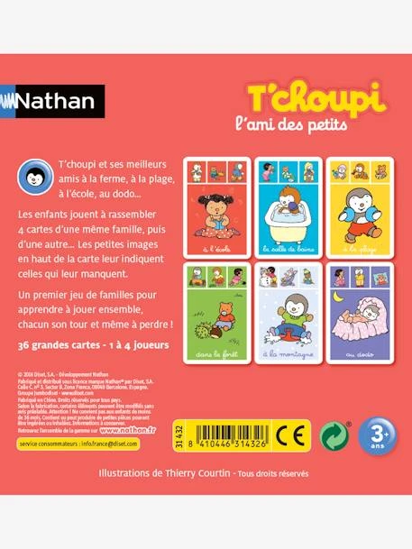 Mon Premier Jeu De Familles T'choupi NATHAN Rouge - Nathan 5 Mon Premier Jeu De Familles T'choupi NATHAN Rouge - Nathan – Image 5