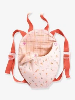 Porte Bébé - DJECO Rose - Djeco -Magasin De Jouets porte bebe djeco 2