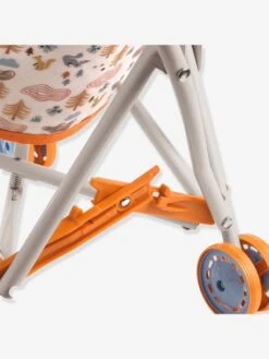 Poussette - DJECO Orange - Djeco -Magasin De Jouets poussette djeco 3