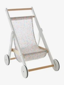 Poussette Poupon En Bois FSC® Blanc - Vertbaudet -Magasin De Jouets poussette poupon en bois fsc 5