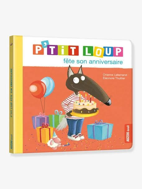 P’TIT LOUP Fête Son Anniversaire AUZOU Orange - Auzou 2 P’TIT LOUP Fête Son Anniversaire AUZOU Orange - Auzou – Image 2
