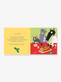 P'tit Loup - P'tit Loup Prépare Noël - AUZOU Rouge - Auzou -Magasin De Jouets ptit loup ptit loup prepare noel auzou 2