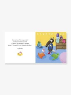 P’TIT LOUP S’habille Tout Seul AUZOU Jaune - Auzou -Magasin De Jouets ptit loup shabille tout seul auzou 2