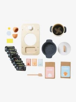 Robot De Cuisine En Bois FSC® Noir - Vertbaudet -Magasin De Jouets robot de cuisine en bois fsc 3