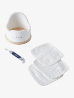 Set Accessoires Hygiène Poupon En Bois FSC® Blanc - Vertbaudet -Magasin De Jouets set accessoires hygiene poupon en bois fsc 3