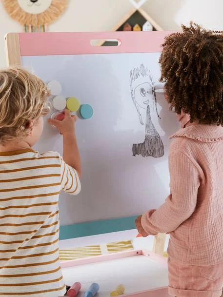 Tableau 4 En 1 En Bois FSC® Vert - Vertbaudet 2 Tableau 4 En 1 En Bois FSC® Vert - Vertbaudet – Image 2