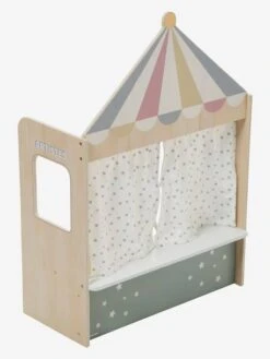 Théâtre à Poser En Bois FSC® Gris - Vertbaudet -Magasin De Jouets theatre a poser en bois fsc 2