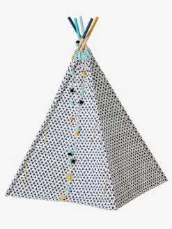 Tipi Réversible Sioux Blanc - Vertbaudet -Magasin De Jouets tipi reversible sioux 4