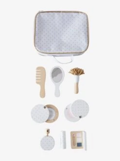 Trousse De Maquillage En Bois FSC® Blanc - Vertbaudet -Magasin De Jouets trousse de maquillage en bois fsc 2